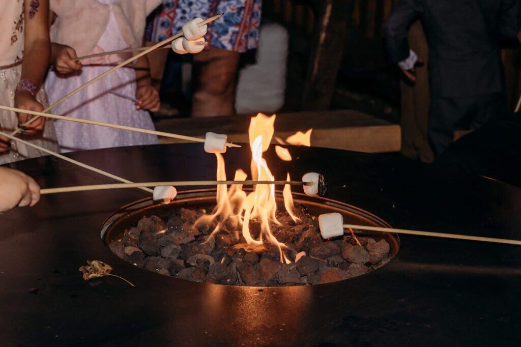 CH fire pit smores